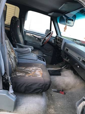 mud truck interior